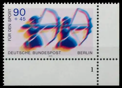 BERLIN 1979 Nr 597 postfrisch FORMNUMMER 1 914CD2