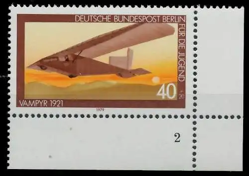 BERLIN 1979 Nr 592 postfrisch FORMNUMMER 2 914CE2