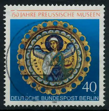 BERLIN 1980 Nr 625 zentrisch gestempelt 91D532