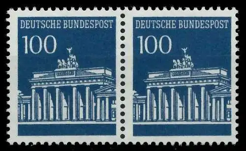 BRD DS BRANDENBURGER TOR Nr 510v postfrisch WAAGR PAAR S9825FA