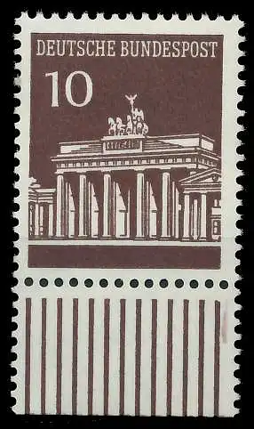 BRD DS BRANDENBURGER TOR Nr 506v postfrisch URA 926AAE