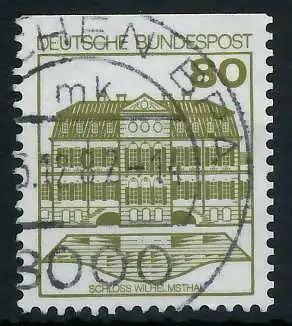 BRD DS BURGEN U. SCHLÖSSER Nr 1140CI zentrisch gestempelt 927076