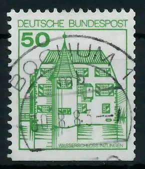 BRD DS BURGEN U. SCHLÖSSER Nr 1038DI zentrisch gestempelt 92B9F6