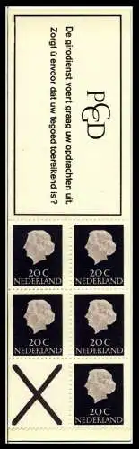 NIEDERLANDE Nr MH 06x-1 postfrisch S0085FA