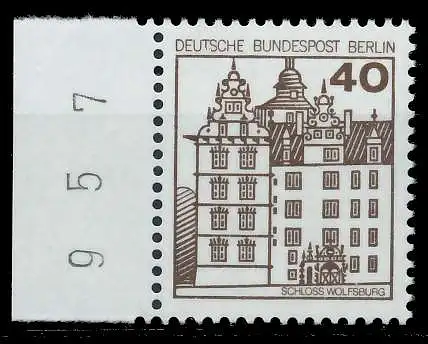 BERLIN DS BURGEN U. SCHLÖSSER Nr 614 postfrisch SRA 940FD6