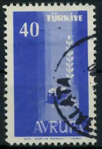 TÜRKEI 1958 Nr 1611 gestempelt 98276A