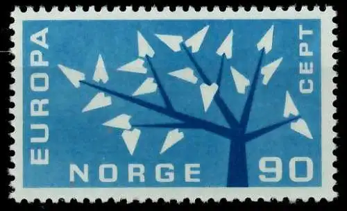 NORWEGEN 1962 Nr 477 postfrisch SA1DDDA