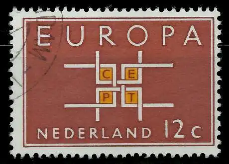 NIEDERLANDE 1963 Nr 806 gestempelt 9B87A2