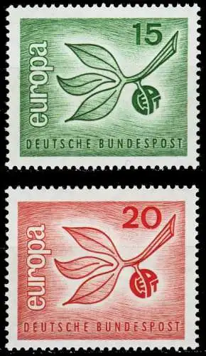 BRD BUND 1965 Nr 483-484 postfrisch SA46A9E