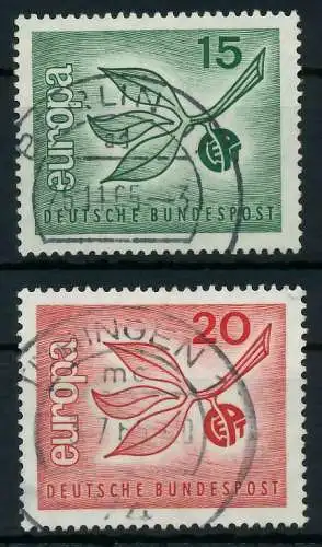 BRD BUND 1965 Nr 483-484 gestempelt 9B8D4E