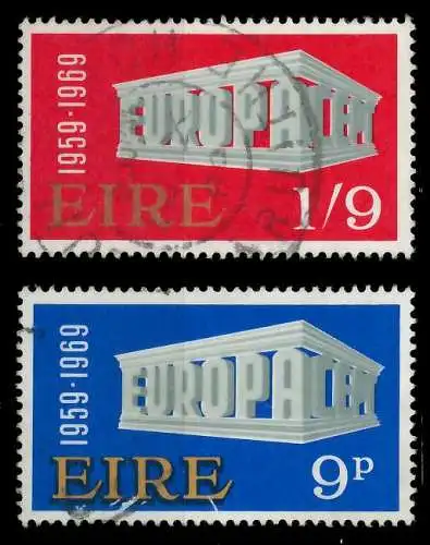 IRLAND 1969 Nr 230-231 gestempelt 9D1A9A