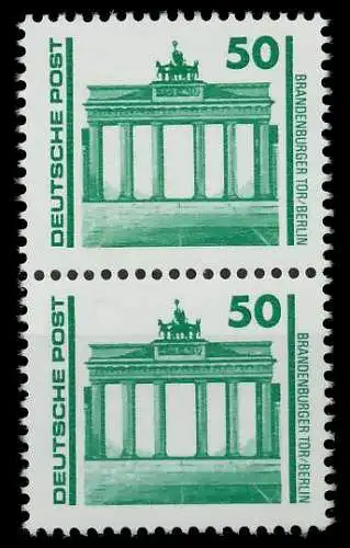 DDR DS BAUWERKE DENKMÄLER Nr 3346 postfrisch SENKR PAAR 025CBA