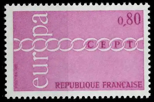 FRANKREICH 1971 Nr 1749 postfrisch SAAA7FA