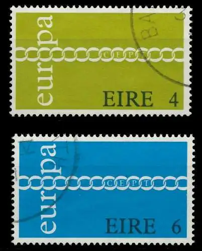 IRLAND 1971 Nr 265-266 gestempelt 02C736