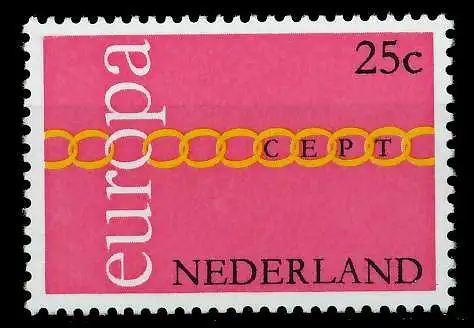 NIEDERLANDE 1971 Nr 963 postfrisch SAAA94E