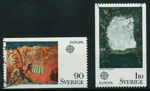 SCHWEDEN 1975 Nr 899-900 gestempelt 0453F2