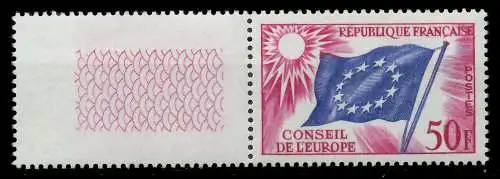 FRANKREICH DIENSTMARKEN EUROPARAT Nr LF + 6 postfrisch 05B282