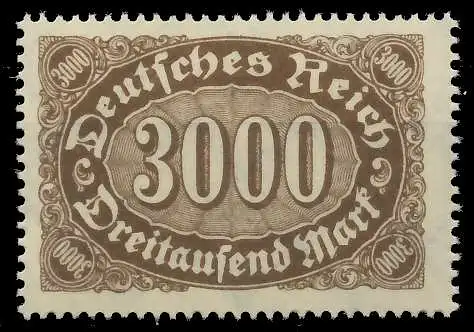 DEUTSCHES REICH 1922 INFLA Nr 254 postfrisch 063E36