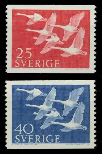 SCHWEDEN 1956 Nr 416-417 postfrisch SAFF132