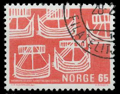 NORWEGEN 1969 Nr 579 gestempelt 07A2AE