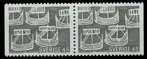 SCHWEDEN 1969 Nr 629Dl+Dr postfrisch WAAGR PAAR SB04322