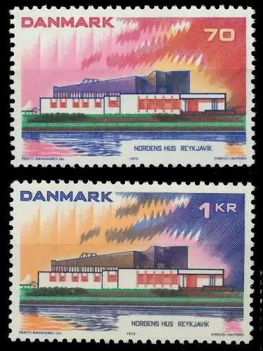 DÄNEMARK 1973 Nr 545-546 postfrisch SB04356