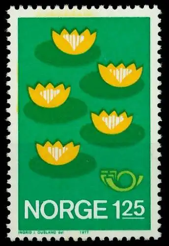 NORWEGEN 1977 Nr 737u postfrisch SB04546