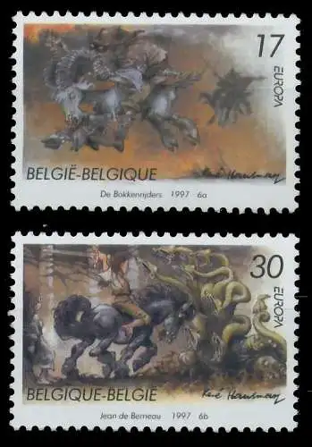 BELGIEN 1997 Nr 2745-2746 postfrisch 0B2636