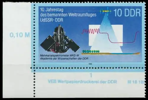 DDR 1988 Nr 3171 postfrisch ECKE-ULI 0DDDFA