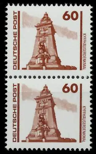 DDR DS BAUWERKE DENKMÄLER Nr 3347 postfrisch SENKR PAAR SB7FB4A