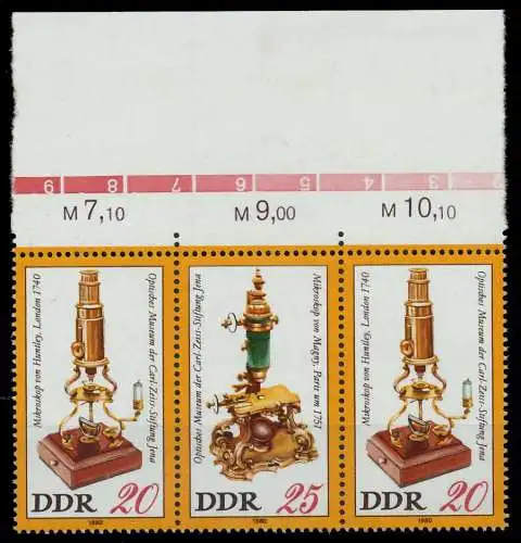 DDR ZUSAMMENDRUCK Nr WZd460 postfrisch 3ER STR ORA 14DA1A