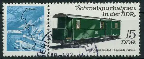 DDR ZUSAMMENDRUCK Nr WZd507 gestempelt WAAGR PAAR ECKE-O 158C76