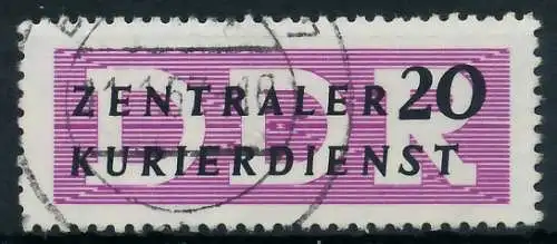 DDR DIENST VERWALTUNGSPOST-A ZKD Nr 7 gestempelt 1D2842