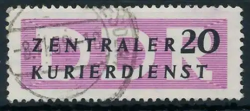 DDR DIENST VERWALTUNGSPOST-A ZKD Nr 7 gestempelt 1D2846