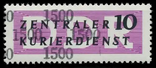 DDR DIENST VERWALTUNGSPOST-A ZKD Nr 10 N1500 postfrisch 1D2976
