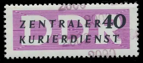 DDR DIENST VERWALTUNGSPOST-A ZKD Nr 12 N2000 postfrisch 1D2B42