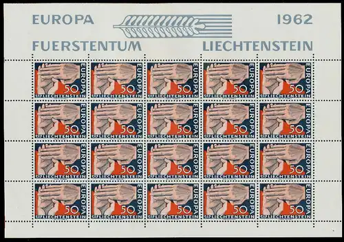 LIECHTENSTEIN BLOCK KLEINBOGEN Nr 418 postfrisch KLEINB 1D7C9E