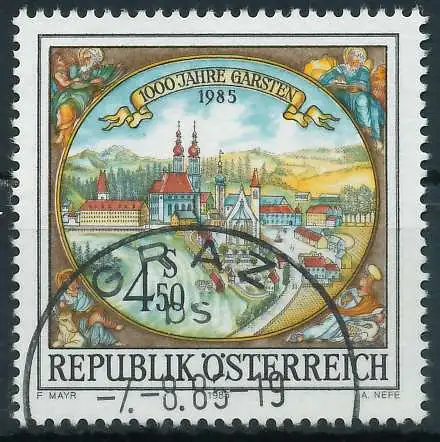 ÖSTERREICH 1985 Nr 1816 gestempelt 24670E