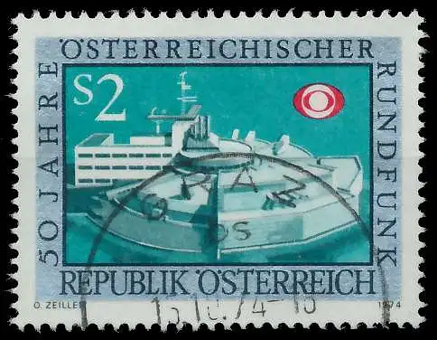 ÖSTERREICH 1974 Nr 1464 gestempelt 255872