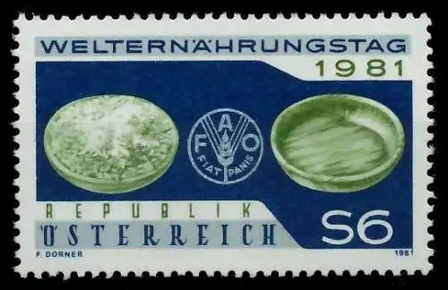 ÖSTERREICH 1981 Nr 1686 postfrisch 25C85E