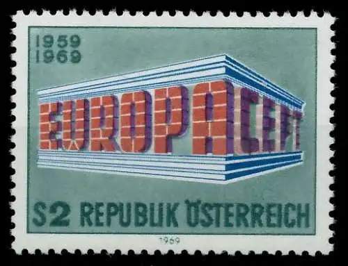 ÖSTERREICH 1969 Nr 1291 postfrisch 263682