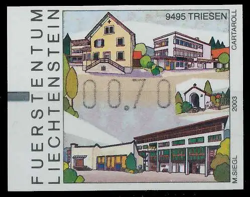 LIECHTENSTEIN AUTOMATENMARKEN Nr 21-070 postfrisch 284D2A