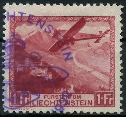 LIECHTENSTEIN 1930 Nr 113 gestempelt 28DF92