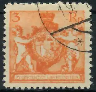 LIECHTENSTEIN 1921 Nr 47B gestempelt 28E0CA