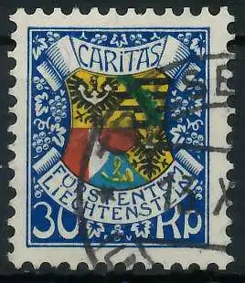 LIECHTENSTEIN 1927 Nr 77 gestempelt 28E15A