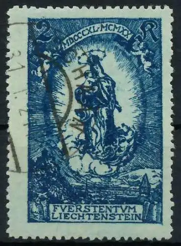 LIECHTENSTEIN 1920 Nr 42 gestempelt 28E162