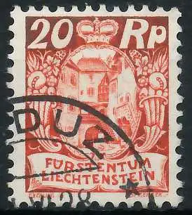 LIECHTENSTEIN 1925 Nr 70 gestempelt 28E16E