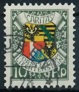 LIECHTENSTEIN 1927 Nr 75 gestempelt 28E17E