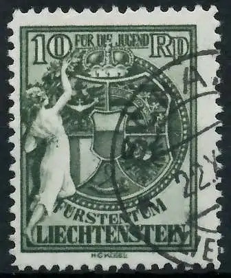 LIECHTENSTEIN 1932 Nr 116 gestempelt 28E19A