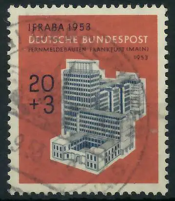 BRD BUND 1953 Nr 172 gestempelt 2F7D72